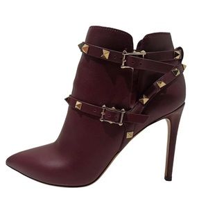Valentino Rockstud Ankle Boots